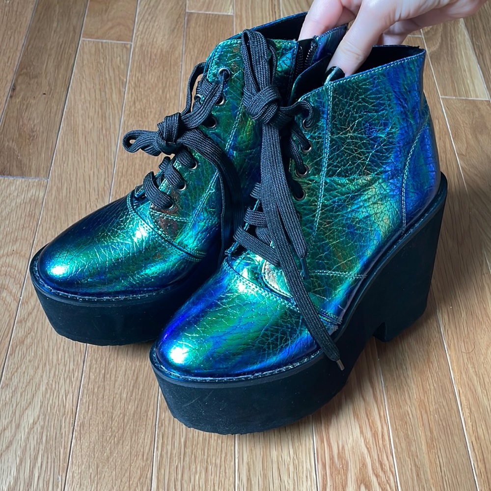 Dar Star Dust Platform Boots